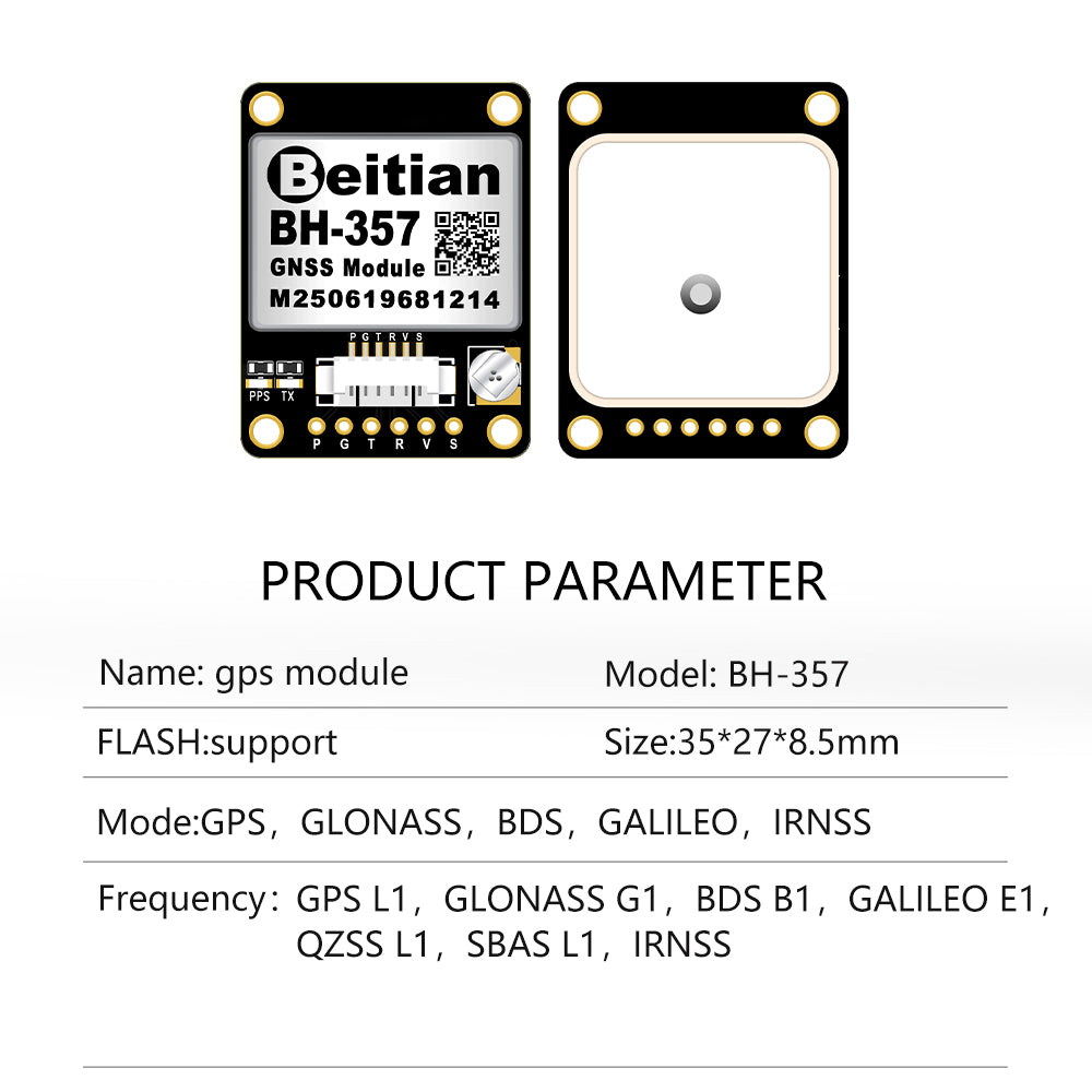 Beitian GPS module position FPV fix wing BH-182 222Q 252Q Beitian GPS module position FPV fix wing BH-182 222Q 252Q